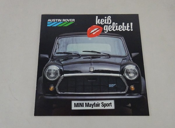 Prospekt/ Broschüre Austin Rover MINI Mayfair Sport