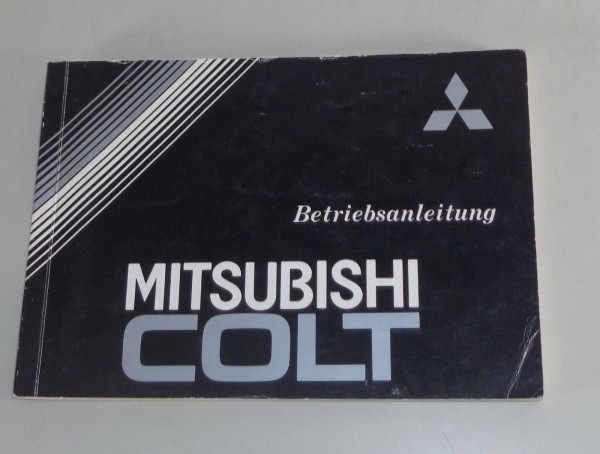 Betriebsanleitung / Handbuch Mitsubishi Colt C10 Stand 1985