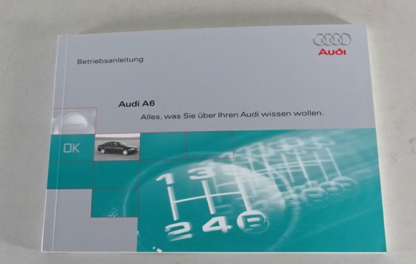 Betriebsanleitung / Handbuch Audi A6 B5 + Quattro von 01/1997