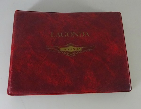 Owner´s manual / Handbook Aston Martin Lagonda from 1982