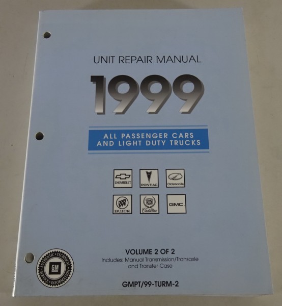 Workshop Manual Transmission Chevrolet & GMC / Pontiac / Buick/Cadillac von 1999