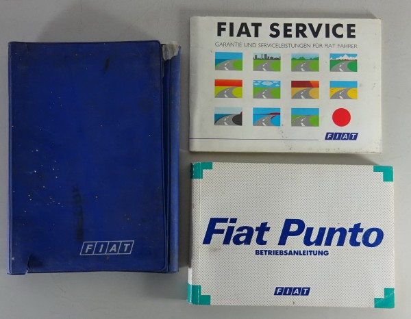 Bordmappe mit Betriebsanleitung / Handbuch Fiat Punto Stand 10/1993