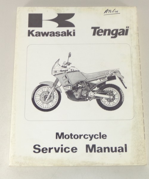 Werkstatthandbuch / Workshop Manual Kawasaki Tengai, Stand 1995