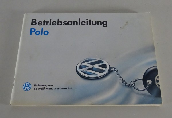 Betriebsanleitung / Handbuch VW Polo 86 c Stand 1991