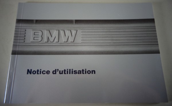 Notice d'utilisation BMW Série 6 E24 635CSi - M635CSi 06/1987