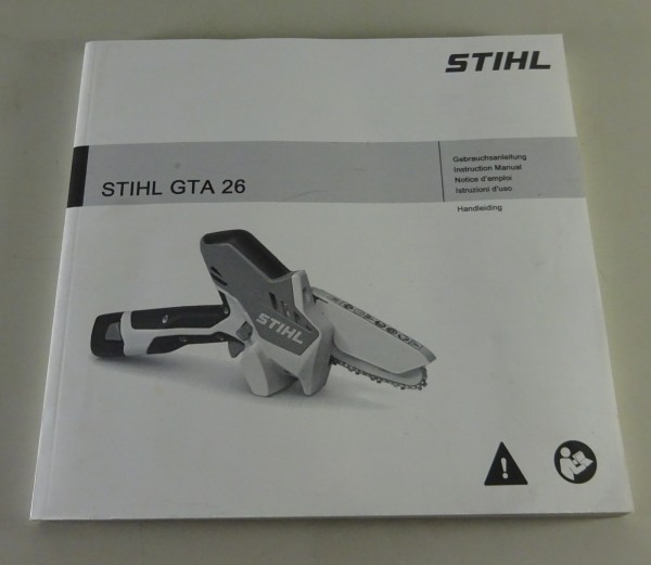 Betriebsanleitung / Handbuch Stihl Motorsäge GTA 26 Stand 2020