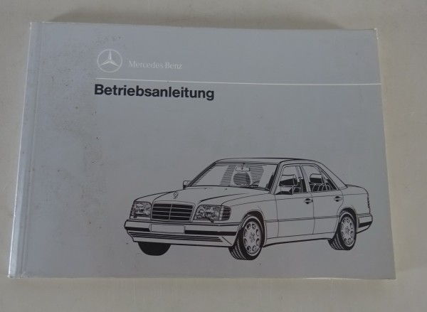 Betriebsanleitung Handbuch Mercedes W124 Diesel Mopf 2 Stand 11/1993