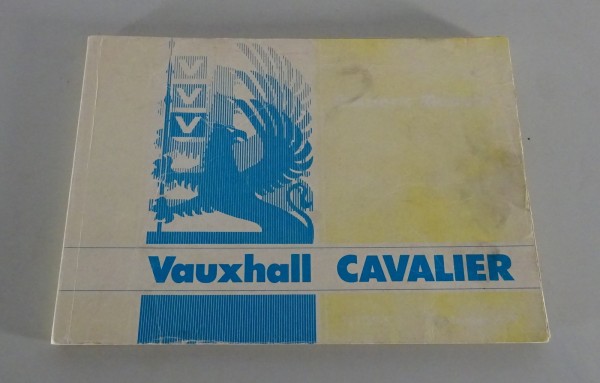 Owner´s Manual / Handbook Vauxhall Cavalier Mark I from 09/1979