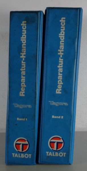 Werkstatthandbuch / Reparatur-Handbuch Talbot Tagora (2 Bände) Stand 05/1980