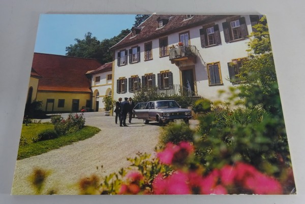 Showroom-Bild / Schauraumbild Fiat 130 Limousine - original