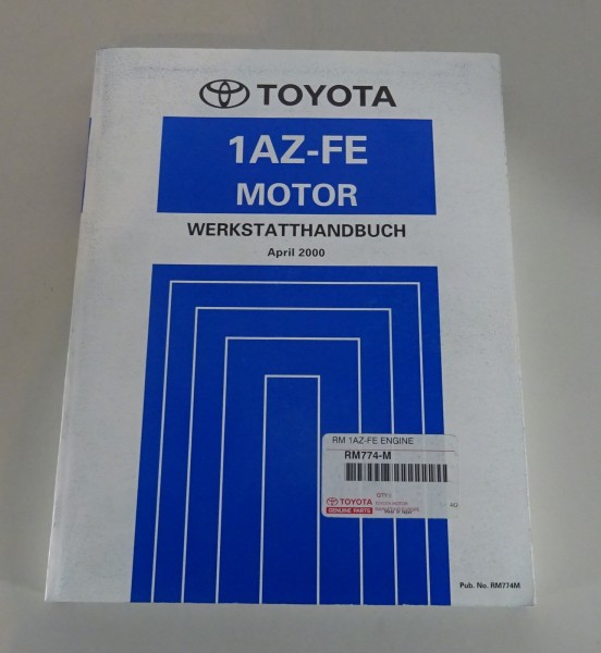 Werkstatthandbuch Toyota RAV 4 / RAV4 ACA20, 21 Motor 1 AZ - FE Stand 04/2000