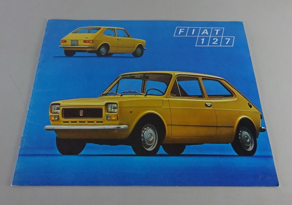 Prospekt / Broschüre Fiat 127 Stand 10/1971