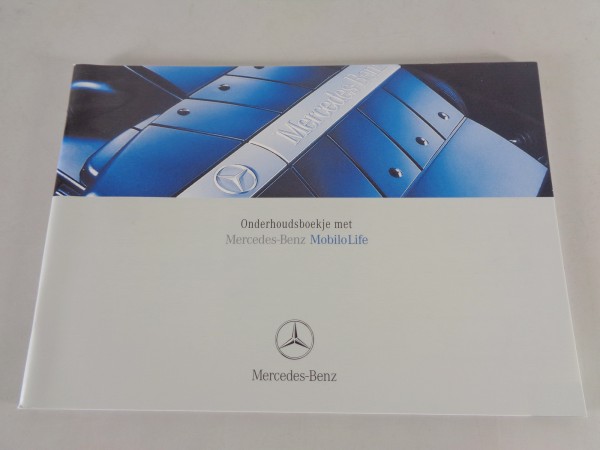 Scheckheft Mercedes Benz R171 SLK 200 Kompressor / 350 auf Niederländisch 5/2003