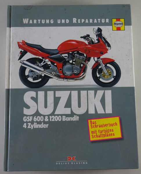 Reparaturanleitung Wartung & Reparatur Suzuki GSF 600 & 1200 Bandit 4 Zylinder