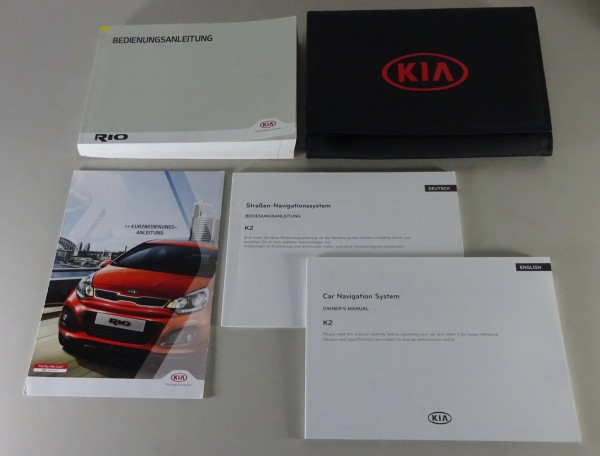 Bordmappe + Betriebsanleitung / Handbuch Kia Rio 3. Generation (UB) Stand 2015