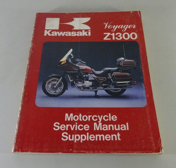 Werkstatthandbuch / Supplement Kawasaki Voyager Z 1300 Motorcycle von 11/1983