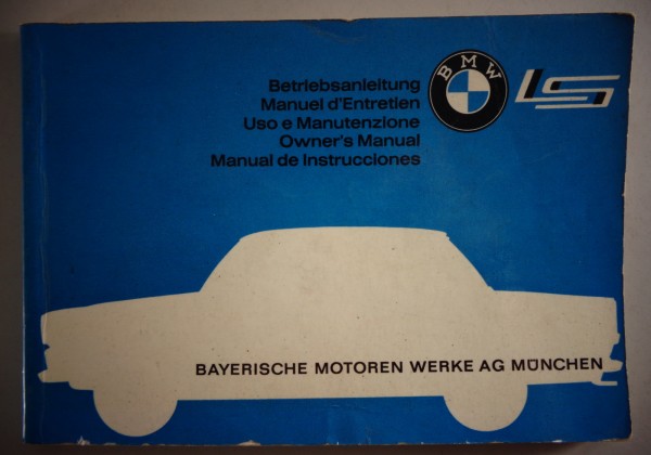 Betriebsanleitung / Owner's manual BMW LS Luxus (700) Stand 02/1964