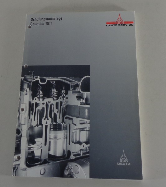 Werkstatthandbuch / Schulung Deutz FL 1011 Motoren Stand 10/1991