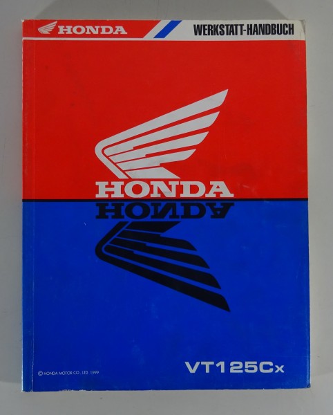 Werkstatthandbuch Honda VT 125 C Shadow Typ JC29 Stand 1999