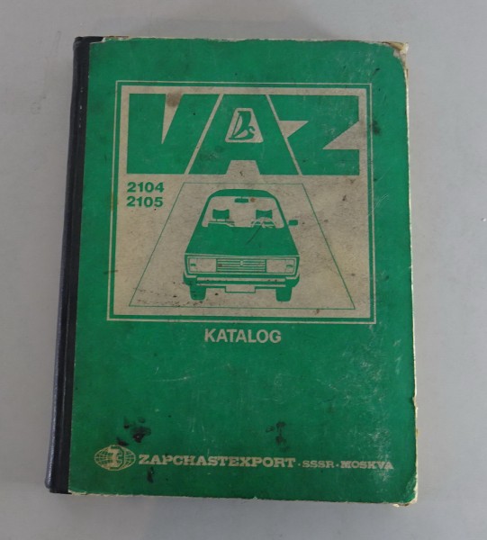 Teilekatalog Lada 1200 1300 1500 VAZ 2105 2104 Kombi Stand 1986
