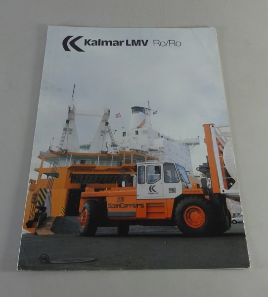 Prospekt / Broschüre Kalmar LMV RO/RO trucks from 5 to 35 tonnes Stand 02/1982
