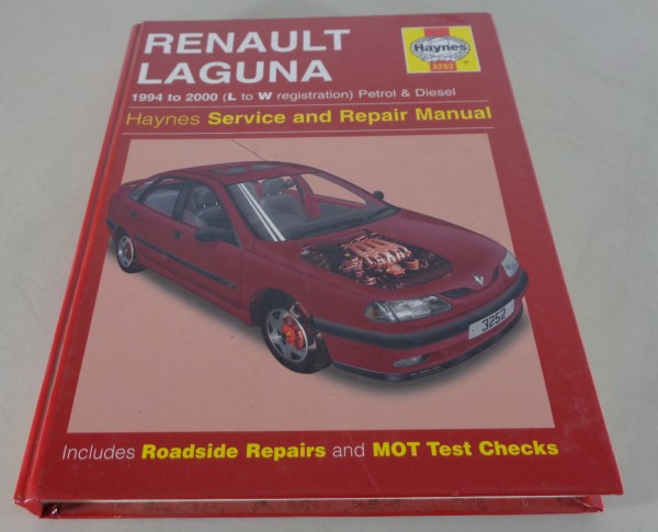 Haynes Workshop Manual / Reparaturanleitung Renault Laguna I Bj. 1994 - 2000