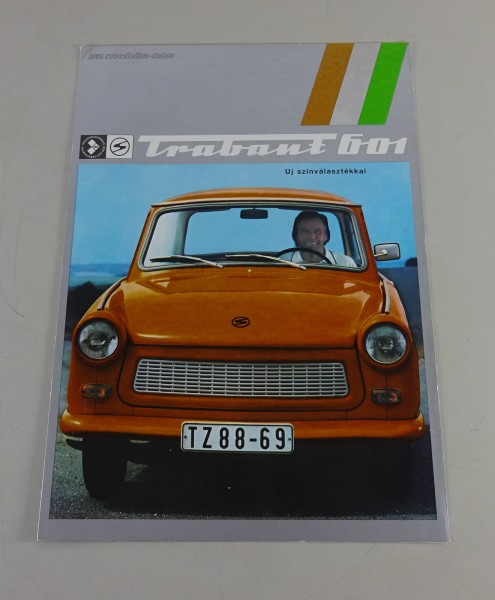 Prospekt / Broschüre Trabant 601 Stand 1977
