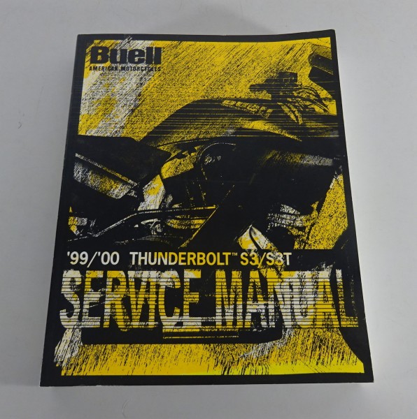 Workshop manual Buell Thunderbolt S3 / S3T Models 1999 / 2000 from 11/1999