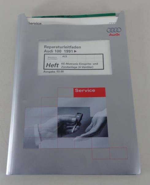 Werkstatthandbuch Audi A6 C4 ab 1991 KE-Motronic Einspritz- / Zündanlage 3/2000