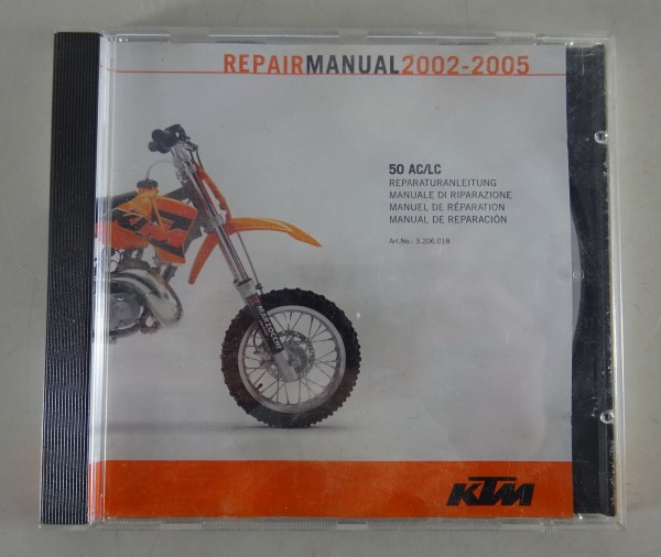 Werkstatthandbuch / Workshop Manual KTM 50 AC/LC Bj. 2002 - 2005 Stand 05/2004