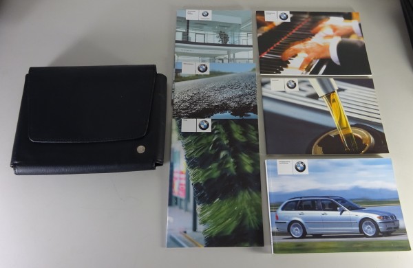 Bordmappe + Betriebsanleitung BMW 3er E46 Touring 316i 318i 320d 330d von 8/2003