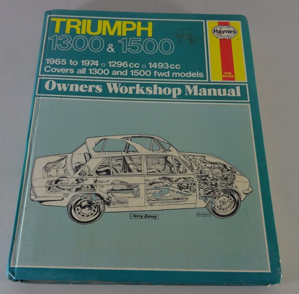 Reparaturanleitung - Haynes | Triumph 1300 & 1500 | English | MY 1965 - 1974