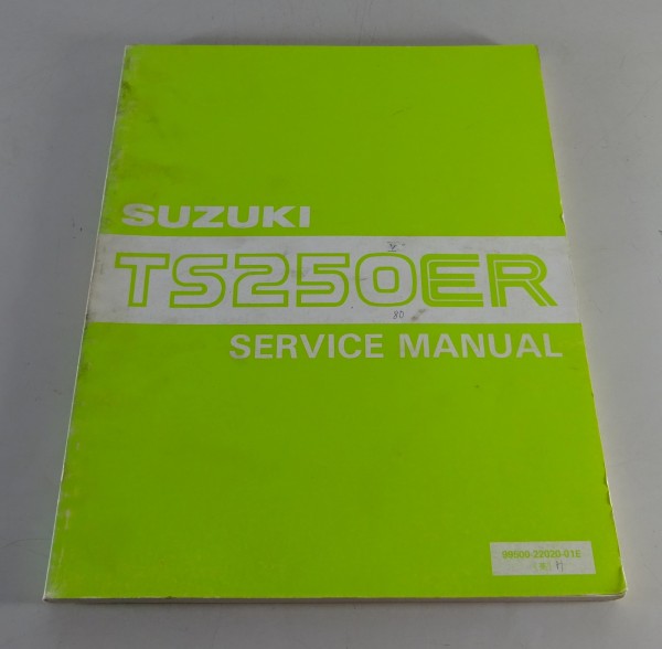 Werkstatthandbuch Workshop Manual Service Suzuki TS250ER Stand 08/1981