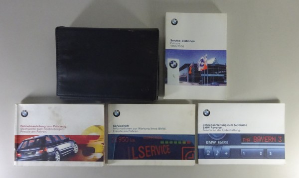 Bordmappe + Betriebsanleitung BMW 3er E46 Touring 318i / 320i / 328i / 320d 1999