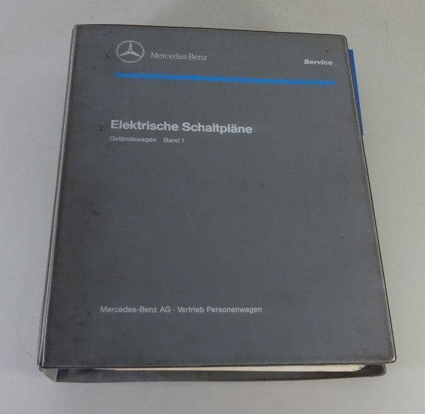 Elektrische Schaltpläne Mercedes Benz G-Modell W460 / W461 / W463 Stand 10/1992