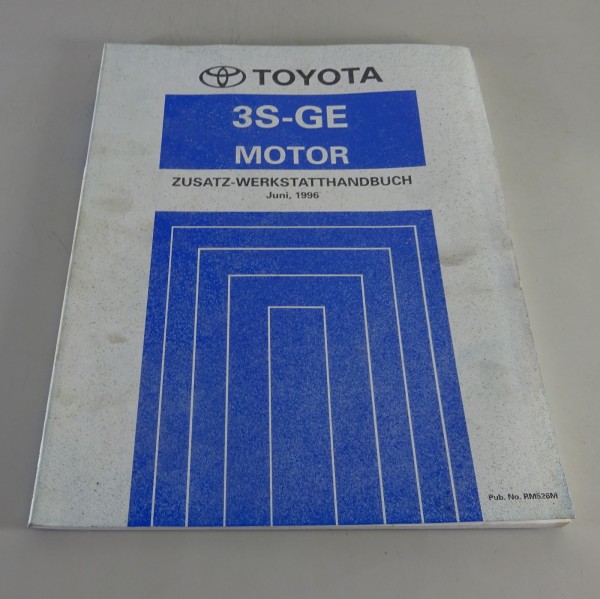 Werkstatthandbuch Toyota Celica / MR 2 Motor 3 S - GE / 3S-GE Stand 06/1996