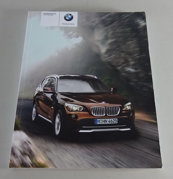 Betriebsanleitung / Handbuch BMW X1, E84 X1 xDrive18d - X1 xDrive23d Stand 2010
