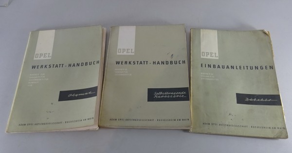 Werkstatthandbuch Opel Rekord P2 / P II / Caravan / Lieferwagen von 1961 / 1962