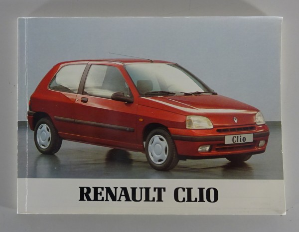 Betriebsanleitung / Handbuch Renault Clio Stand 1996