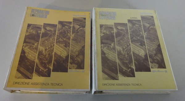 Werkstatthandbuch Alfa Romeo 90/75/Alfetta/Giulietta/ GTV+GTV 6 Motoren '1986/87