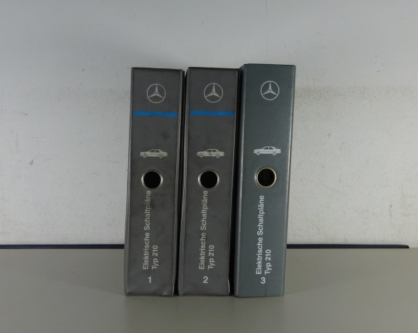 Elektrische Schaltpläne Mercedes Benz W210 E-Klasse + T-Modell Stand 1995 - 1996