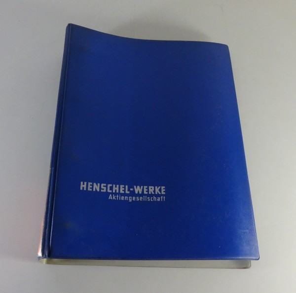 Werkstatthandbuch Henschel LKW HS 20/ 22 Kipper/ Allradkipper/ Betonmischer 1963