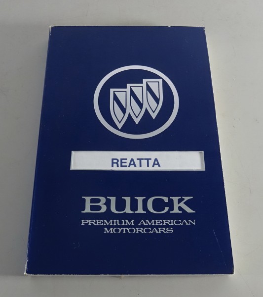 Owner´s Manual / Handbook Buick Reatta Stand 1990