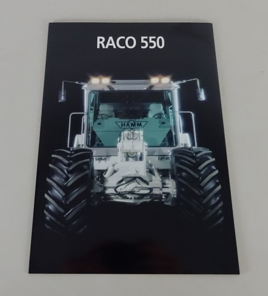 Prospekt / Broschüre HAMM RACO 550 Stand 09/1998