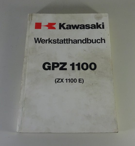 Werkstatthandbuch / Reparaturhandbuch Kawasaki GPZ 1100 ZX 1100 E Stand 04/1995