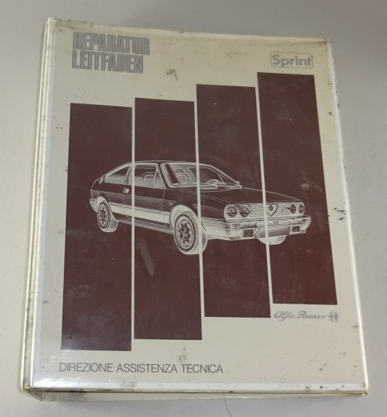 Werkstatthandbuch Alfa Romeo Alfasud Sprint 1,3 + 1,5 liter Stand 09/1985