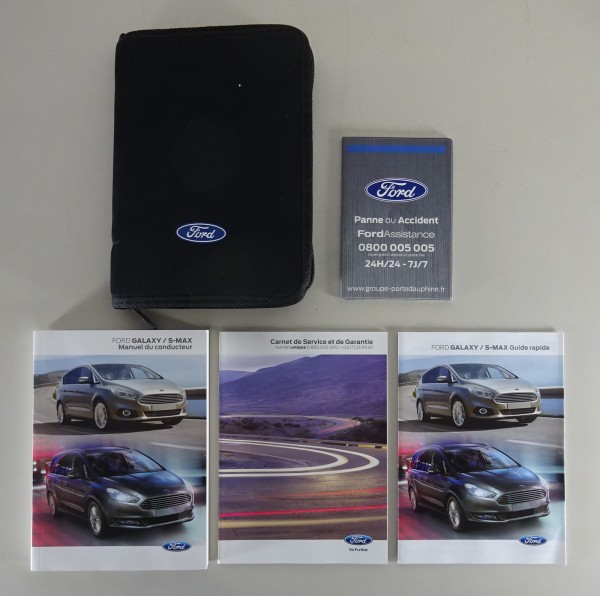 Dossier de bord + manuel d'utilisation Ford Galaxy / S-Max Mise à jour 2019