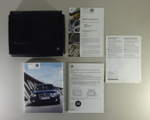 Bordmappe + Betriebsanleitung BMW 5er E60 520i - 535d inkl. xDrive Stand 02/2009