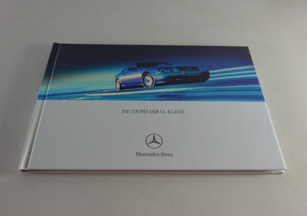 Prospekt / Broschüre Mercedes-Benz C 215 - CL Coupé Stand 02/2002