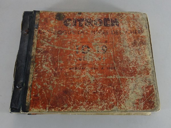 Teilekatalog / Ersatzteilliste Citroen ID 19, Bauj. 1957 - 1962, Stand 01/1967